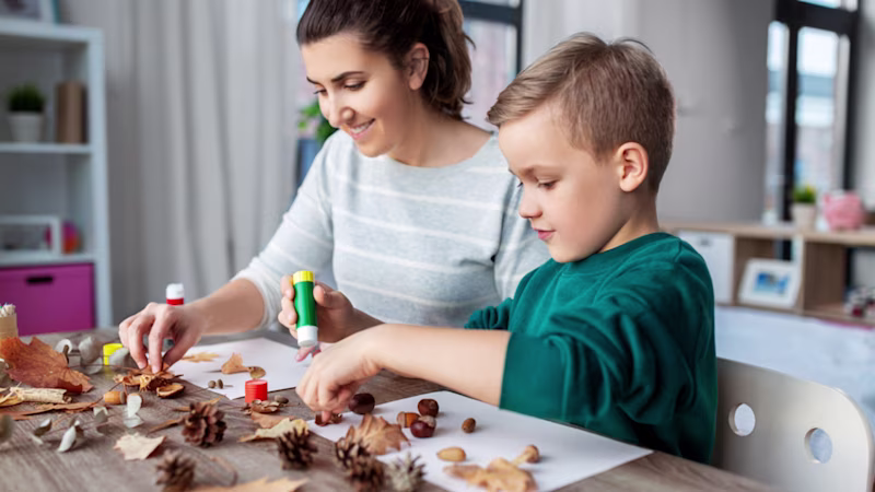 Knutselen in de herfst