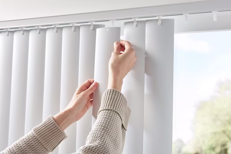 Lamellen laten ophangen