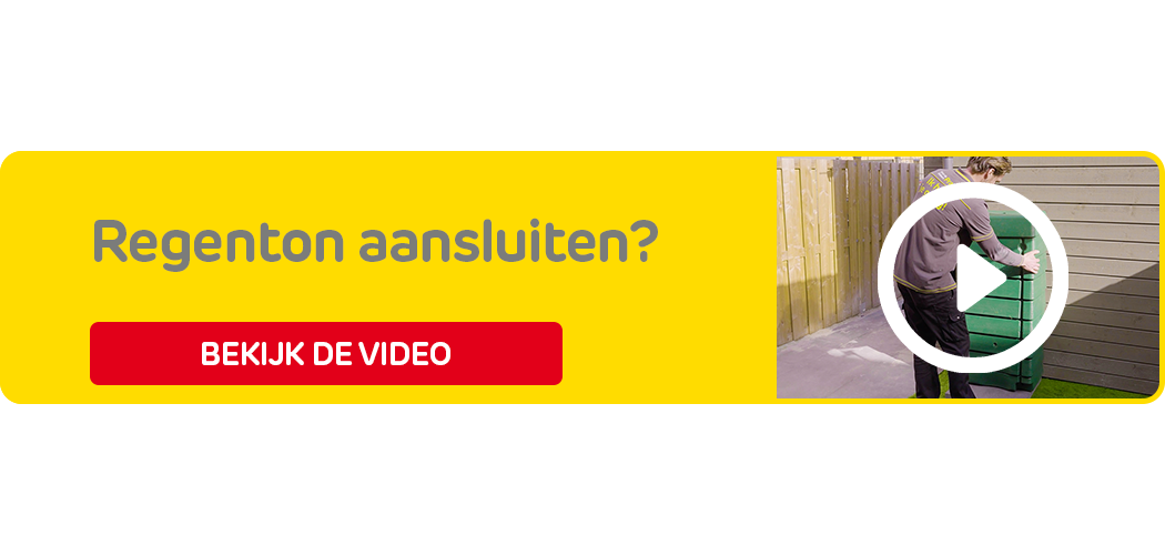 Stappenplan regenton aansluiten