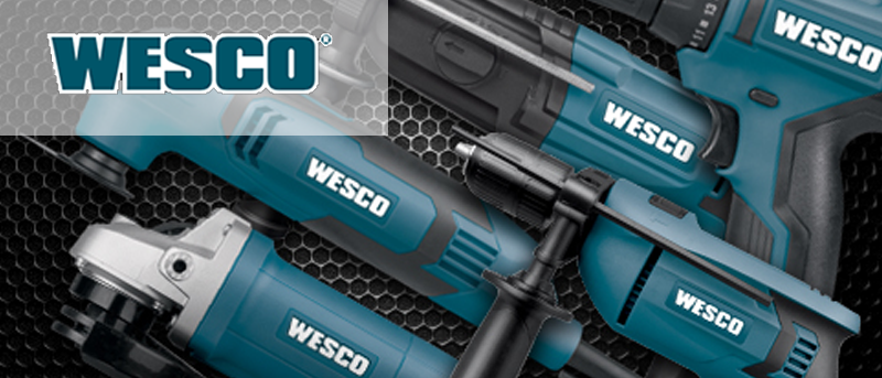 Het logo van Wesco | Le logo de Wesco