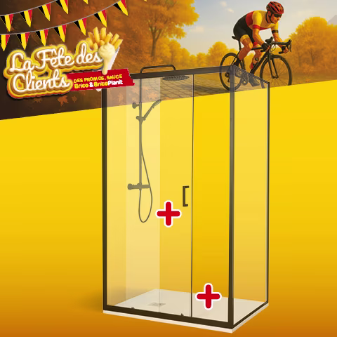 Promo Brico combinaison de douche