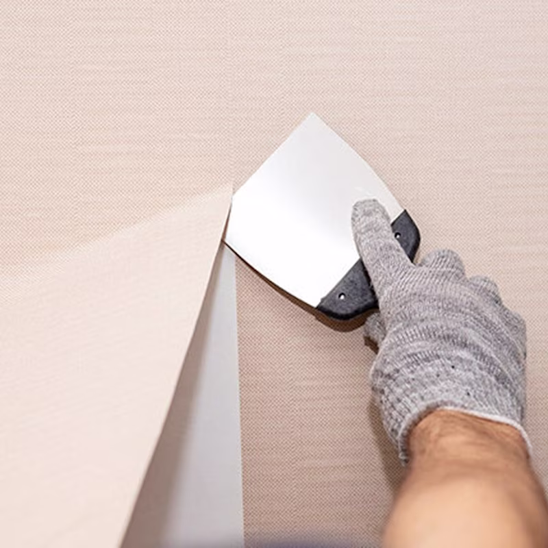 Behang verwijderen Behang verwijderen