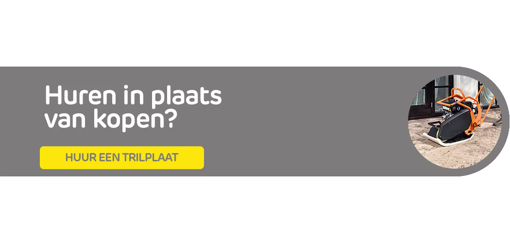 Huur een trilplaat bij Praxis via de Boels verhuurservice