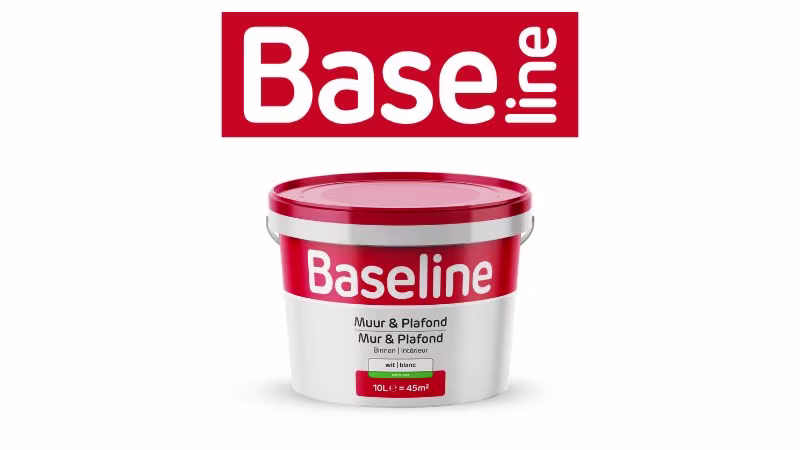 Het logo van Base Line | Le logo de Base Line 
