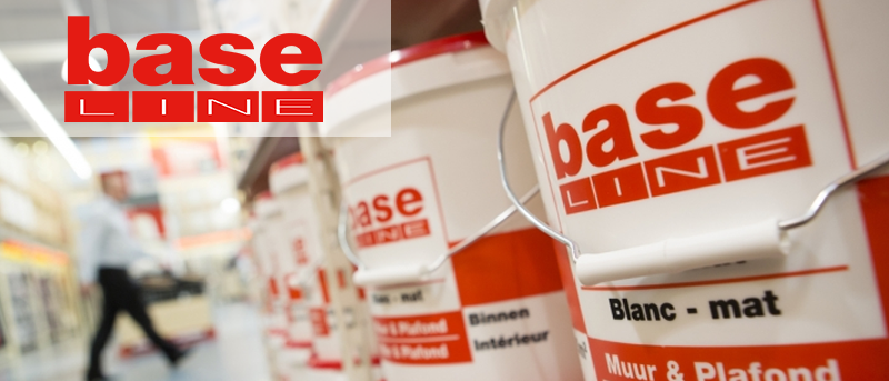 Het logo van Base Line | Le logo de Base Line 