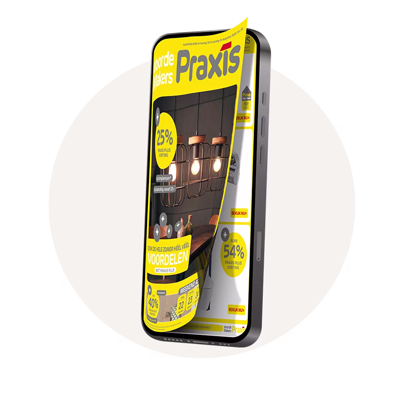 Praxis Folder vol met aanbiedingen - week 34 2025