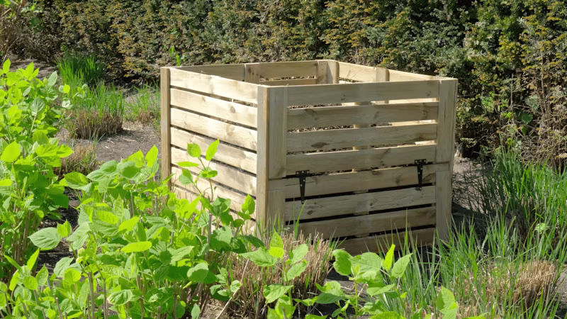 Zelf een compostbak maken