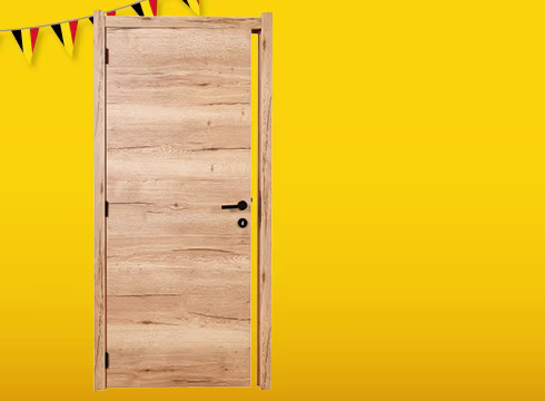 40% de remise sur la porte prête à poser Thys