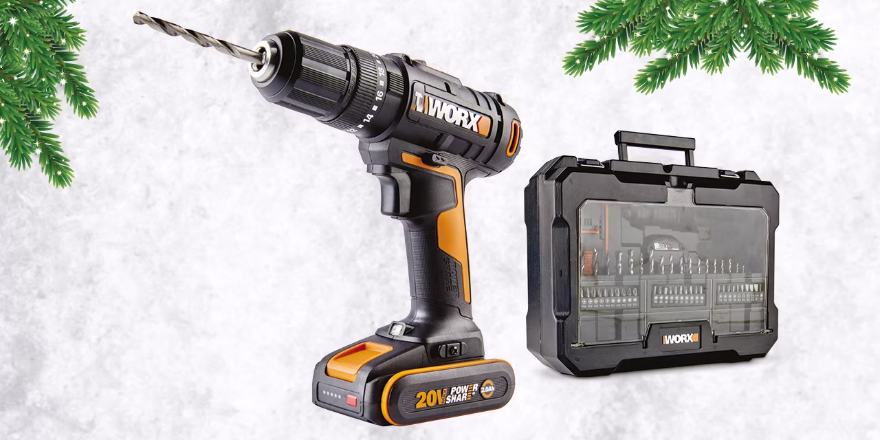 Brico promo Worx klopboormachine  | Promo Brico perceuse a percussion Worx