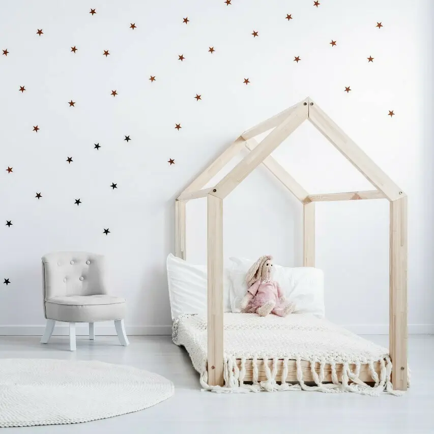 babykamer sterrenmuur