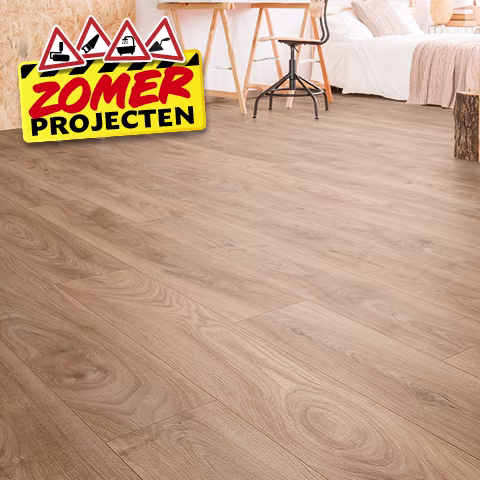 Brico promo laminaat plank Sterling Natural Oak