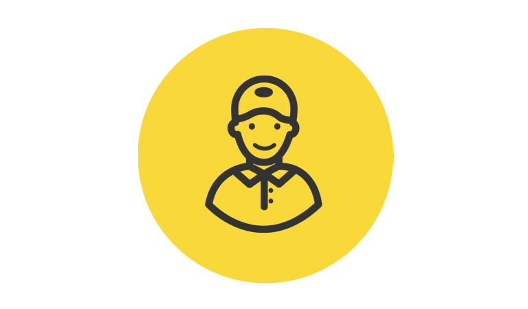 icone de notre service client | onze klantenservice icoon