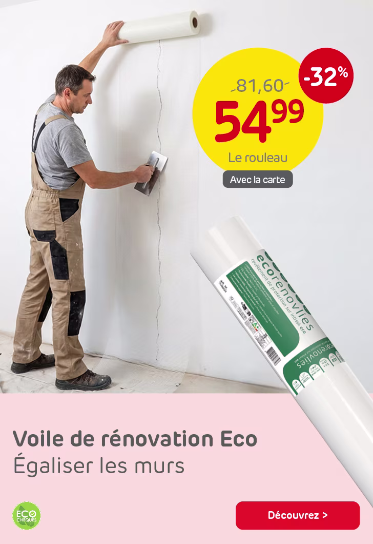 Remise sur le voile de rénovation