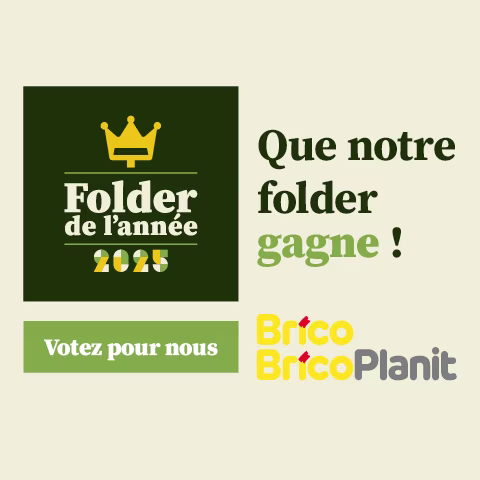 Folder de l'année Brico et BricoPlanit 2025