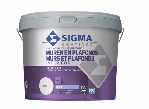 Bekijk Sigma muurverf 10L