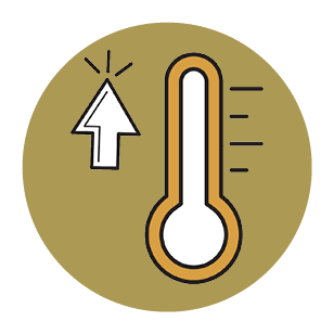 High Temperature Resistance Icon