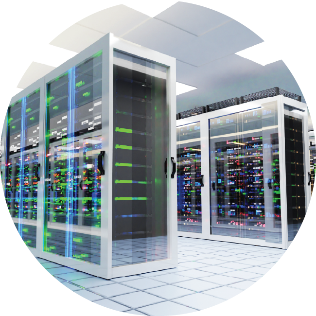 Data Centers stock image