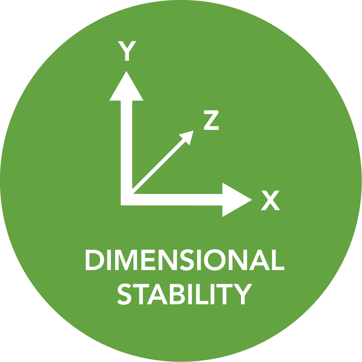 Dimensional Stability Icon