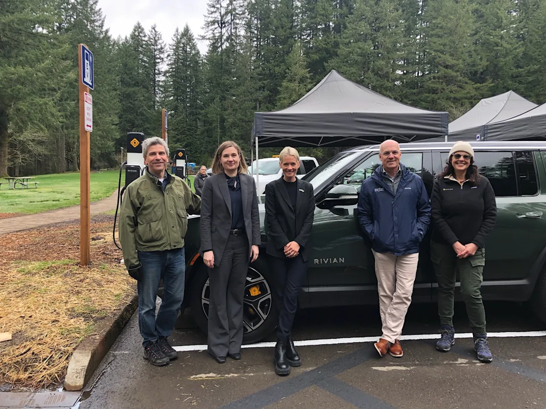 EV Chargers in Oregon State Parks Group Photo EV Chargers in Oregon State Parks Group Photo
