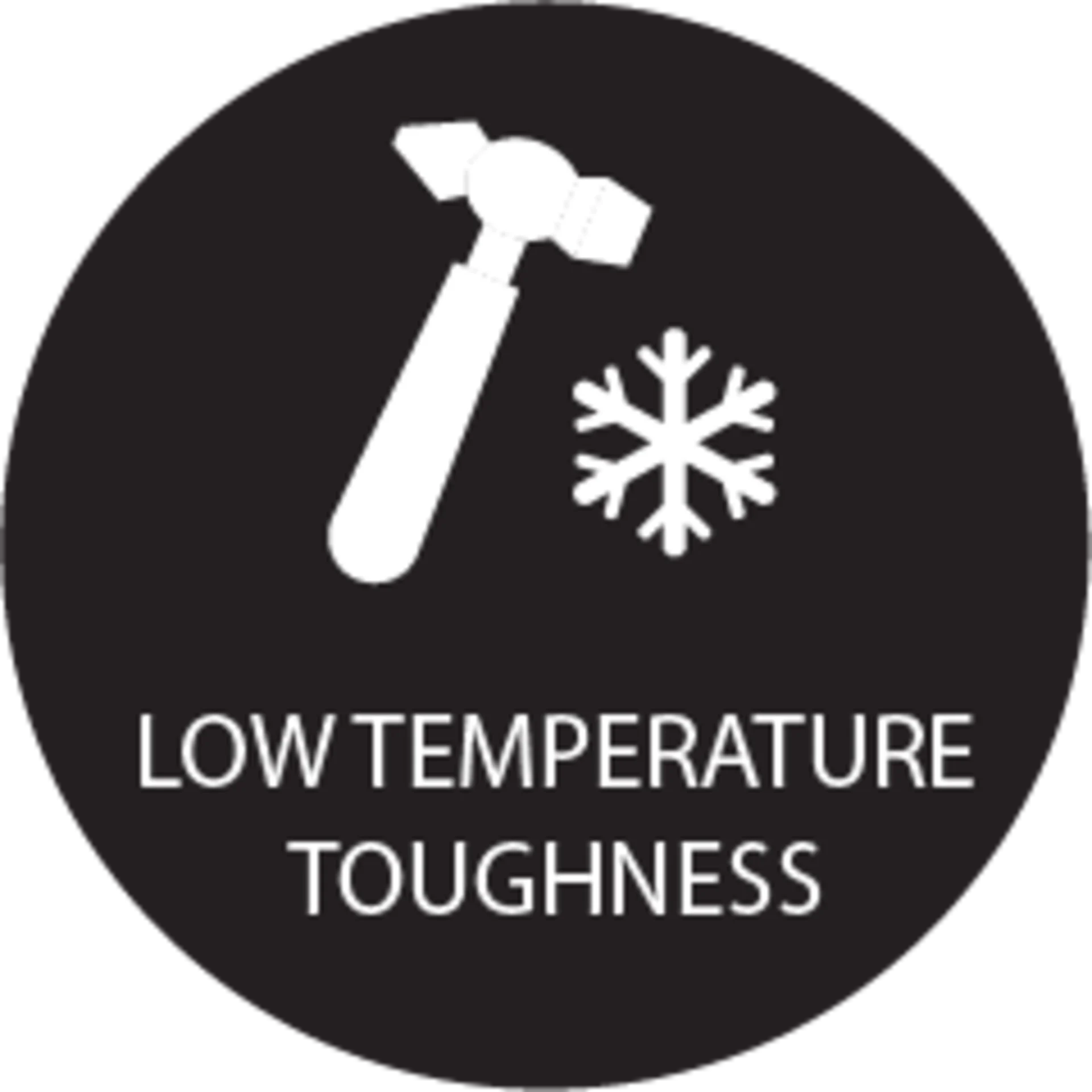 Low Temperature Toughness Icon Low Temperature Toughness Icon