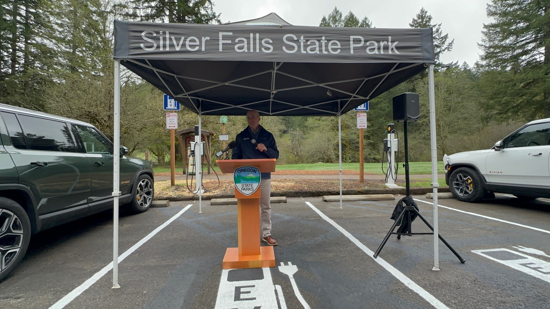 Rivian Steve T Ribbon Cutting