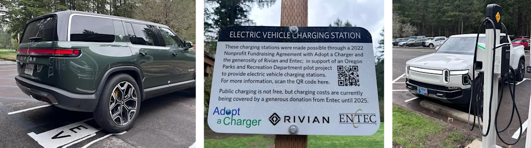 Rivian Charging Station Rivian Charging Station