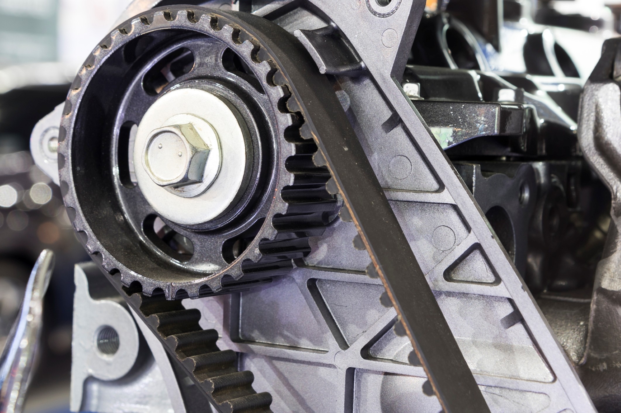 Stock image of rubber part