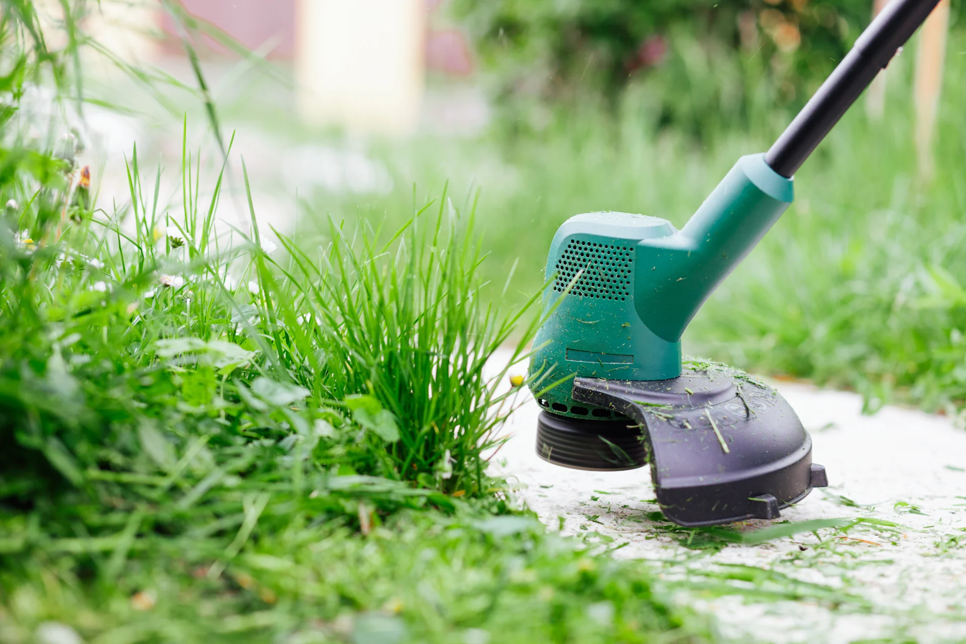 Stock image of lawn trimmer equipment Stock image of lawn trimmer equipment