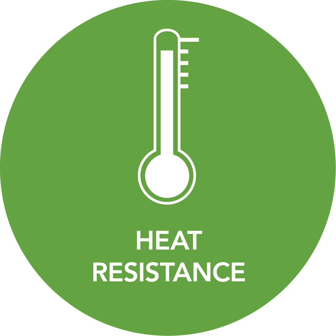 Heat Resistance Icon Heat Resistance Icon