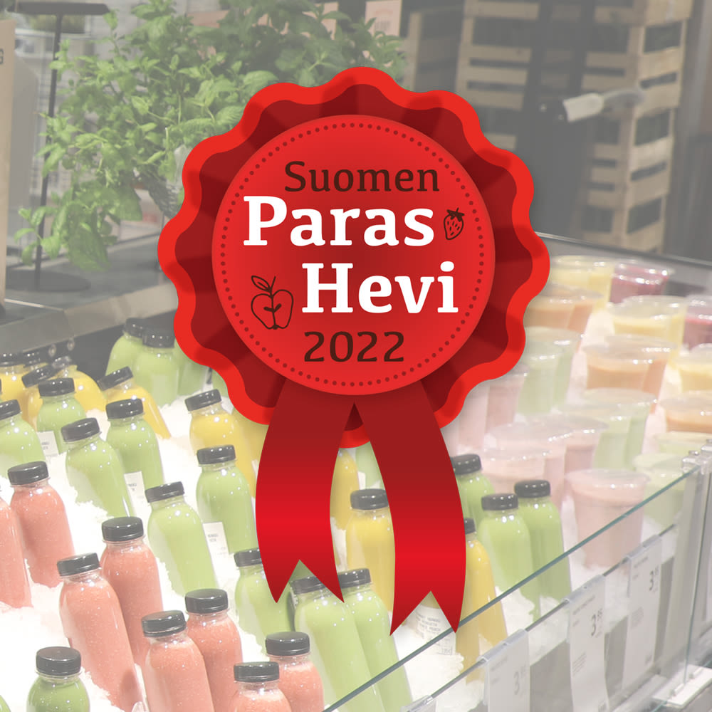 Vuoden 2022 parhaaksi hedelmä- ja vihannesosastoksi on valittu Food Market Herkku Helsinki