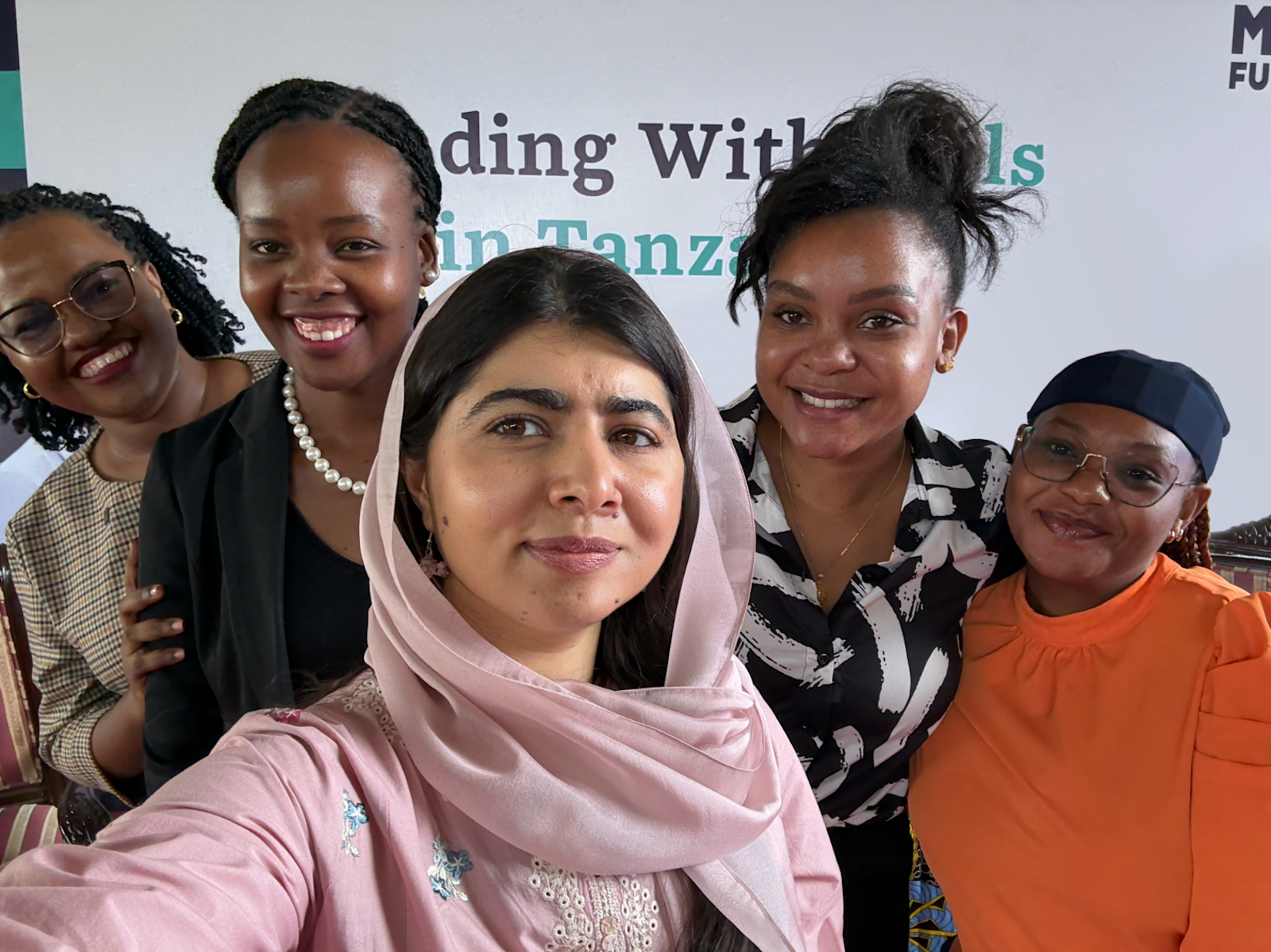 Malala and Tanzanian education leaders