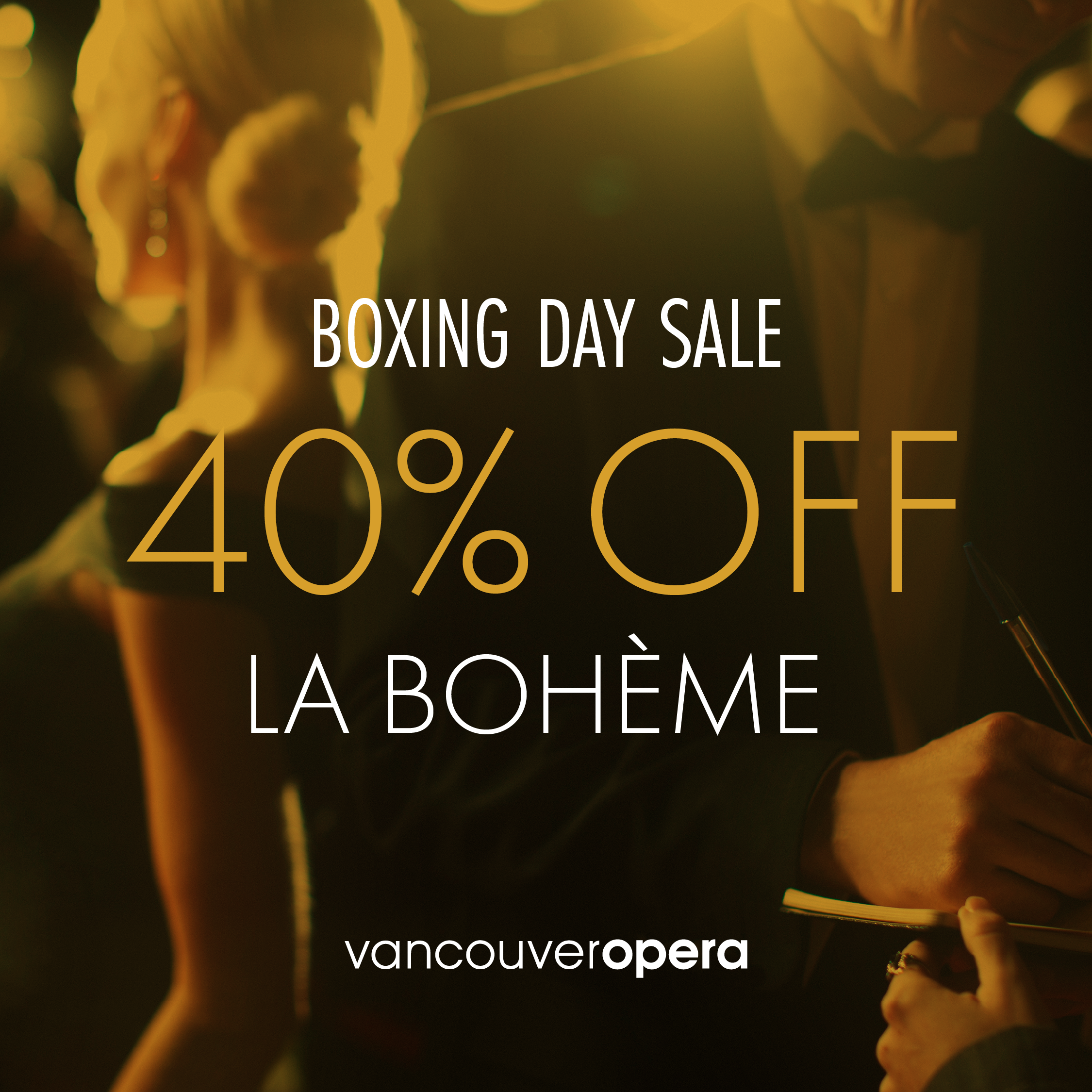 Boxing Day Deal! 50% Off Great Opera!