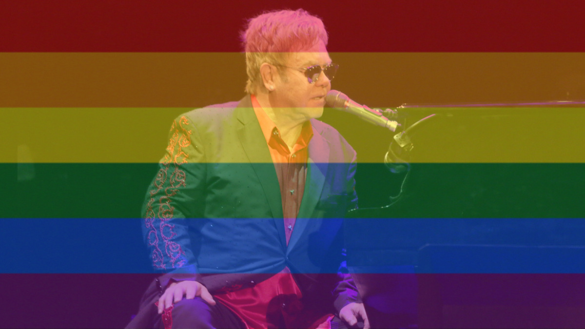 De 10 van 10: Regenboogplaten, Elton John