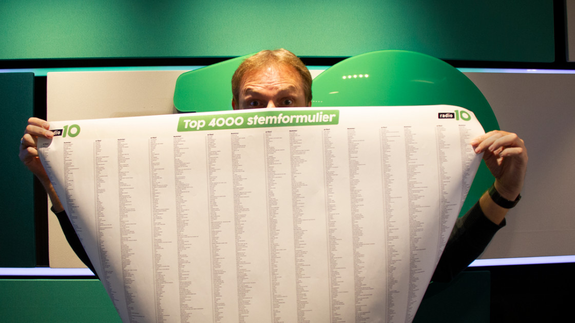De 4000-stemlijst van… Rob van Someren! | Radio 10