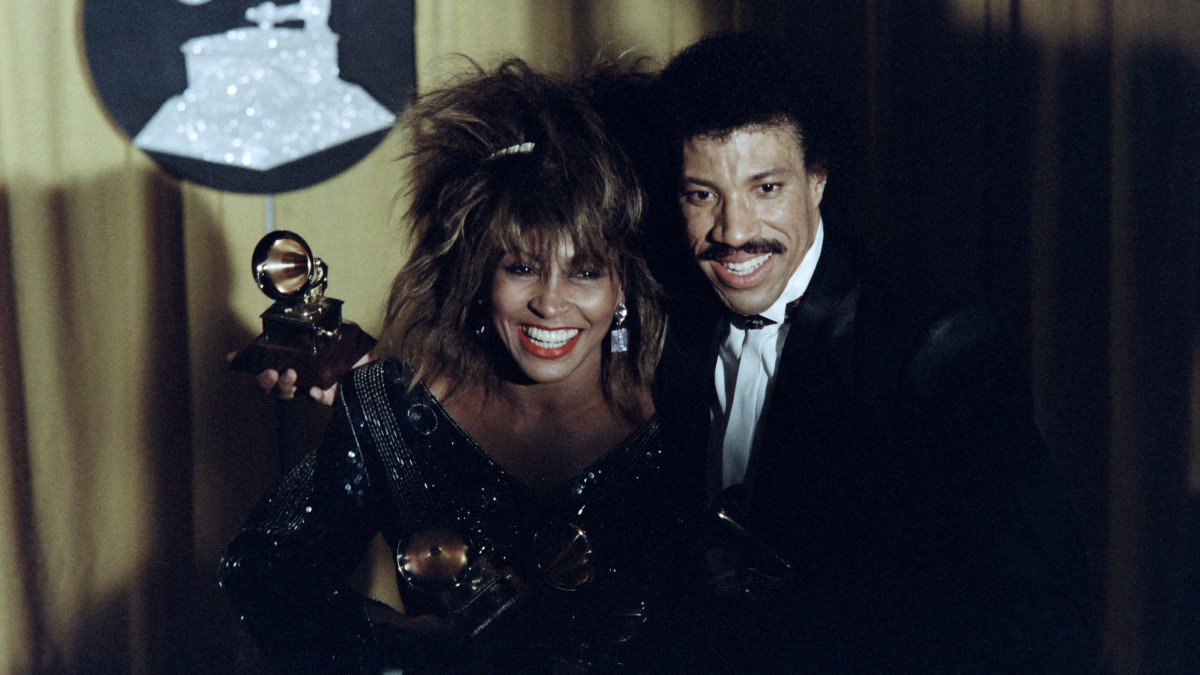 Tina Turner en Lionel Richie ANP