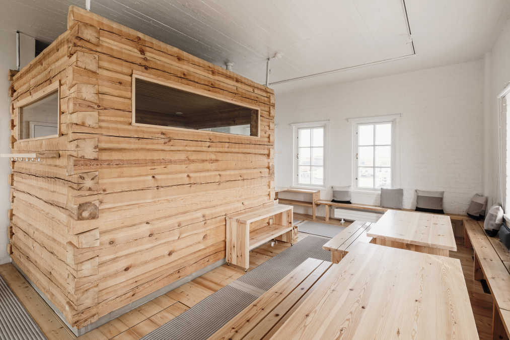Rooftop sauna Verner | Kaapelitehdas