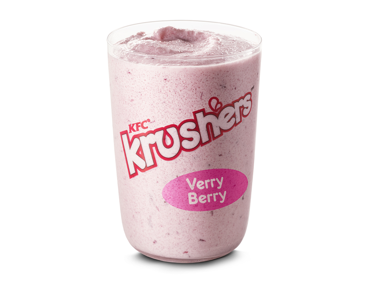 Verry Berry Krusher Drinks KFC Menu