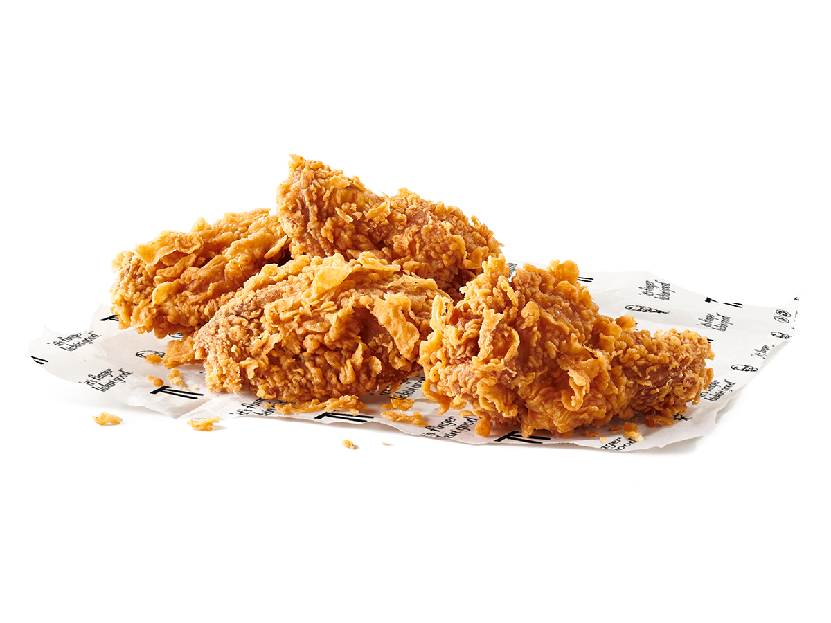 4 Zinger Wings Snacks & Sides KFC Menu
