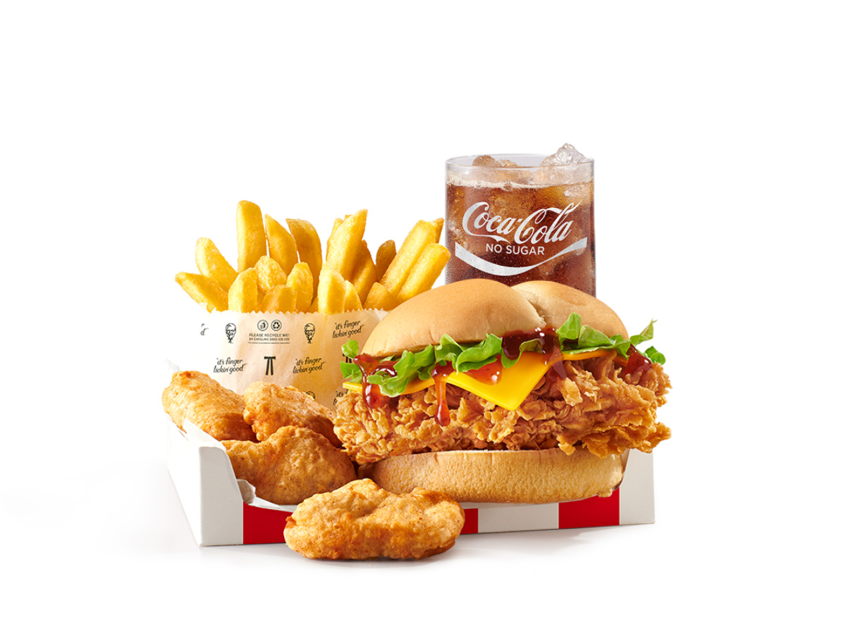 Nugget Box With Sweet Chilli Dip Box Meals KFC Menu