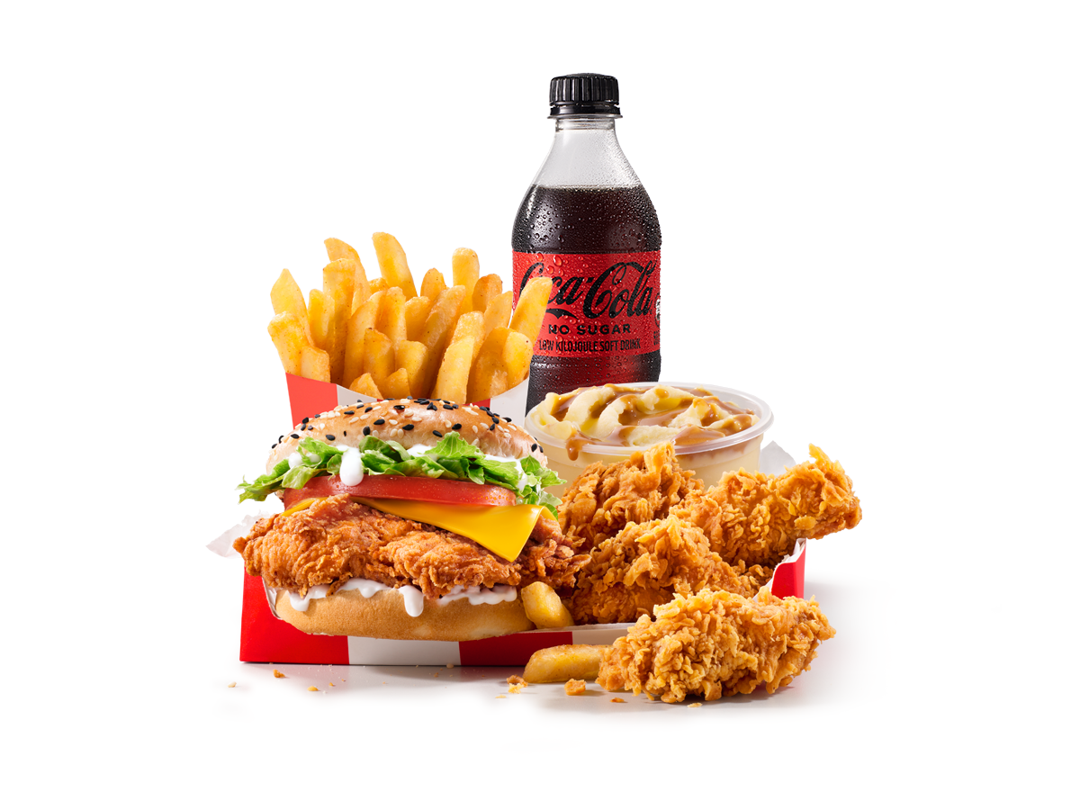 Wicked Zinger Box - OR - Buddy - Large | Box Meals | KFC Menu