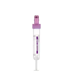 S-Monovette® EDTA K2E, 2,6 ml, bouchon violet, (L x Ø) : 65 x 13 mm, avec étiquette papier