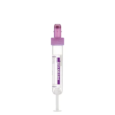 S-Monovette® EDTA K2E, 2.6 ml, cap violet, (LxØ): 65 x 13 mm, with paper label