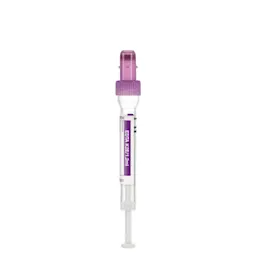S-Monovette® EDTA K2E, 1,2 ml, bouchon violet, (L x Ø) : 66 x 8 mm, avec étiquette plastique