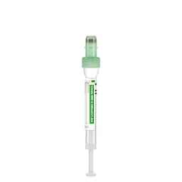 S-Monovette® Citrate 9NC 0.106 mol/l 3,2%, 1,4 ml, bouchon vert, (L x Ø) : 66 x 8 mm, avec étiquette plastique