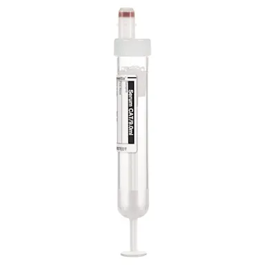 S-Monovette® Serum CAT, 9 ml, cap white, (LxØ): 92 x 16 mm, with paper label