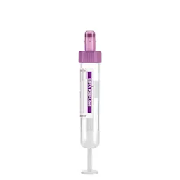 S-Monovette® EDTA K3E, 4 ml, bouchon violet, (L x Ø) : 75 x 15 mm, avec étiquette papier
