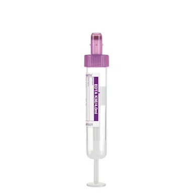 S-Monovette® EDTA K3E, 4 ml, cap violet, (LxØ): 75 x 15 mm, with paper label