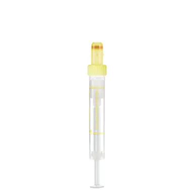 S-Monovette® Fluoride/heparin FH, 2.7 ml, cap yellow, (LxØ): 66 x 11 mm, with plastic label