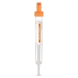 S-Monovette® Lithium heparin LH, fluid, 4.9 ml, cap orange, (LxØ): 90 x 13 mm, with paper label