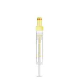 S-Monovette® Fluoride/EDTA FE, 2.7 ml, cap yellow, (LxØ): 66 x 11 mm, with plastic label